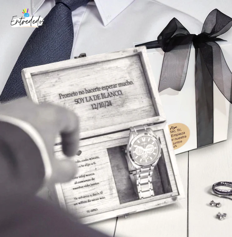 La caja ideal para el reloj del novio: estilo y elegancia - Imagen 3