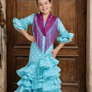 VESTIDO FLAMENCA MODELO ISABEL